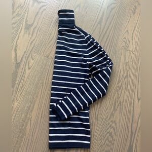 Blue and white striped Banana Republic sweater